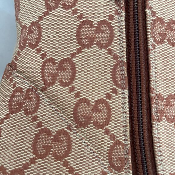 Gucci GG Canvas Boots – 4-Inch Heel, Iconic Elegance in Every Step - Picture 5 of 16